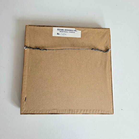 Art print ''Herbst'' signed by Ludwig Urack. 8 3/4'' x 8 3/4''. - Picture 5 of 5